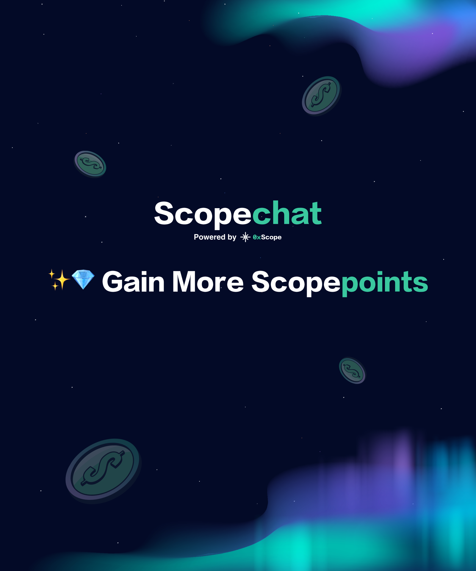 💎Unlock Rewards with Scopechat: Start Earning Scopepoints Today! by 0xScope  | Galxe Quest