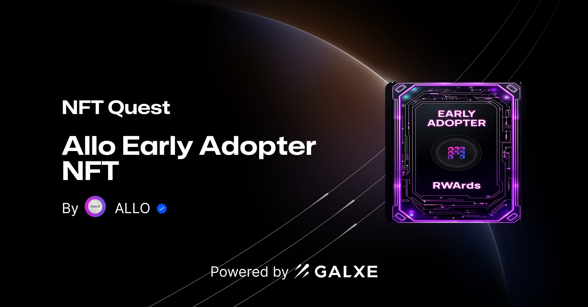 Allo Early Adopter NFT by ALLO Galxe Quest