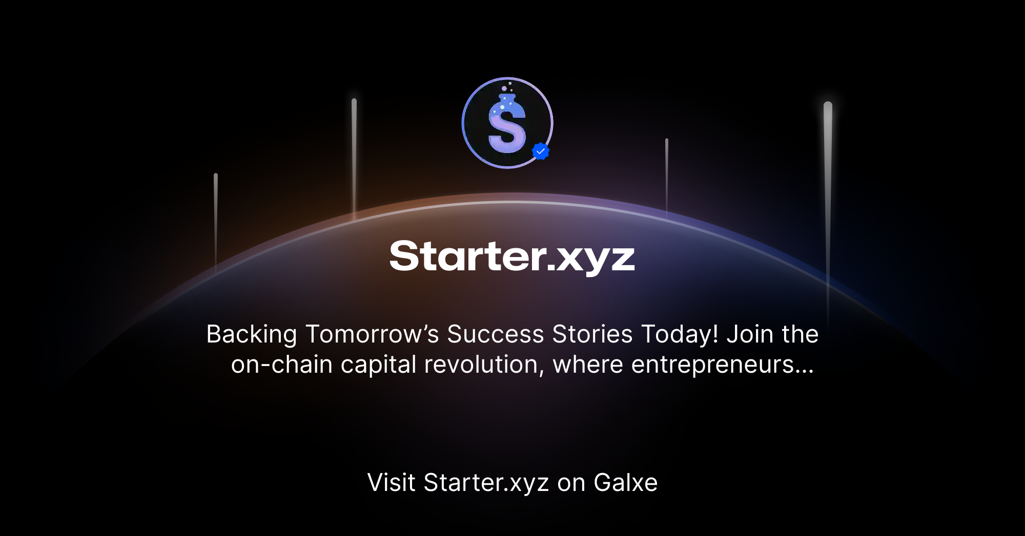 Join Starter.xyz on Galxe