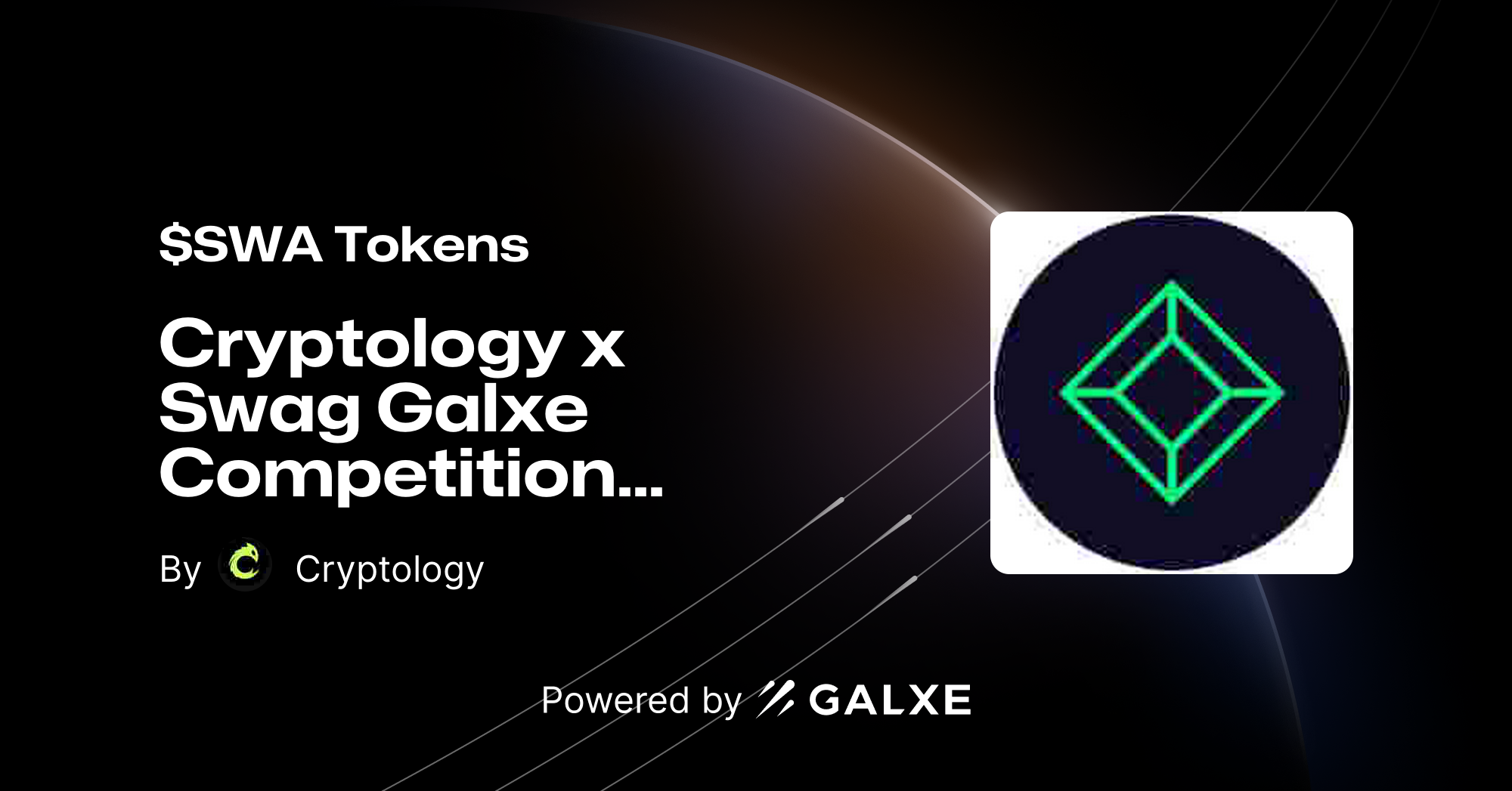 Cryptology X Swag Galxe Competition By Cryptology Galxe Quest